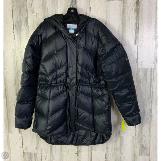 Coat Puffer & Quilted By Columbia In Black, Size: L