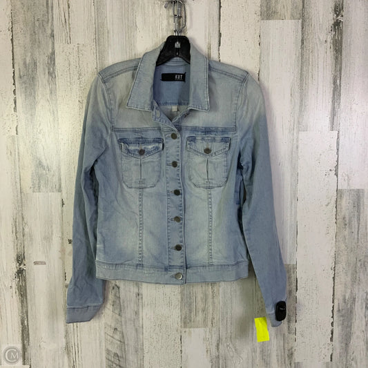 Jacket Denim By Kut In Blue Denim, Size: M
