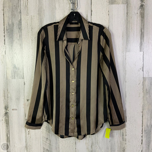 Top Long Sleeve By Tahari In Black, Size: Xs