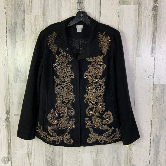 Blazer By Chicos In Black, Size: M