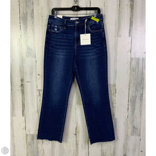 Jeans Straight By Vervet In Blue Denim, Size: 12