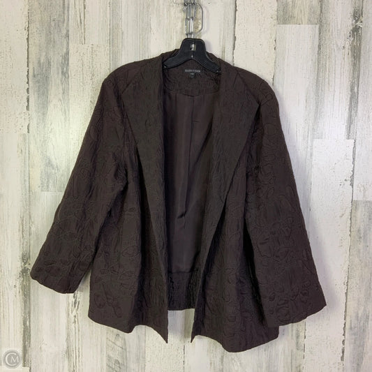 Cardigan By Eileen Fisher In Brown, Size: L