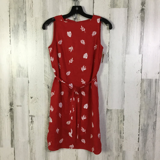 Dress Casual Short By Ann Taylor In Red, Size: Xs