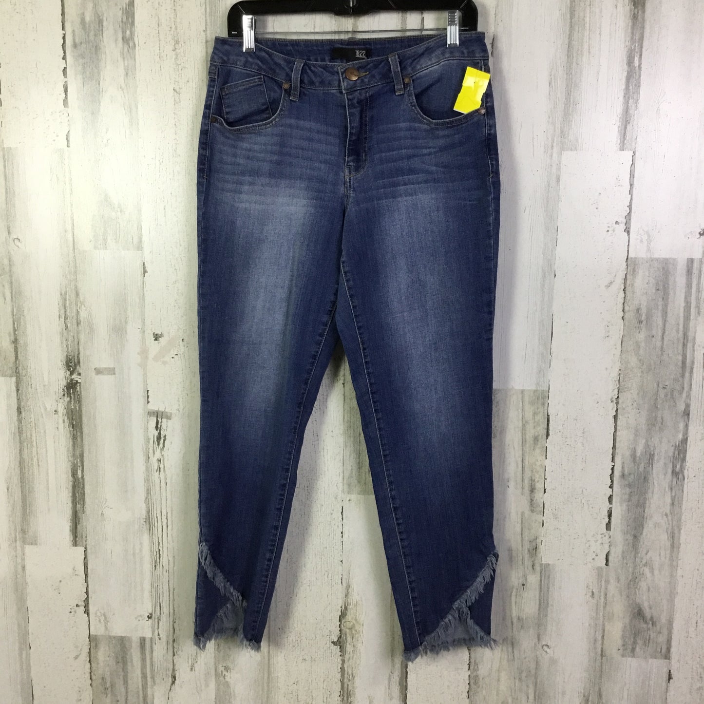 Jeans Straight By 1822 Denim In Blue Denim, Size: 12