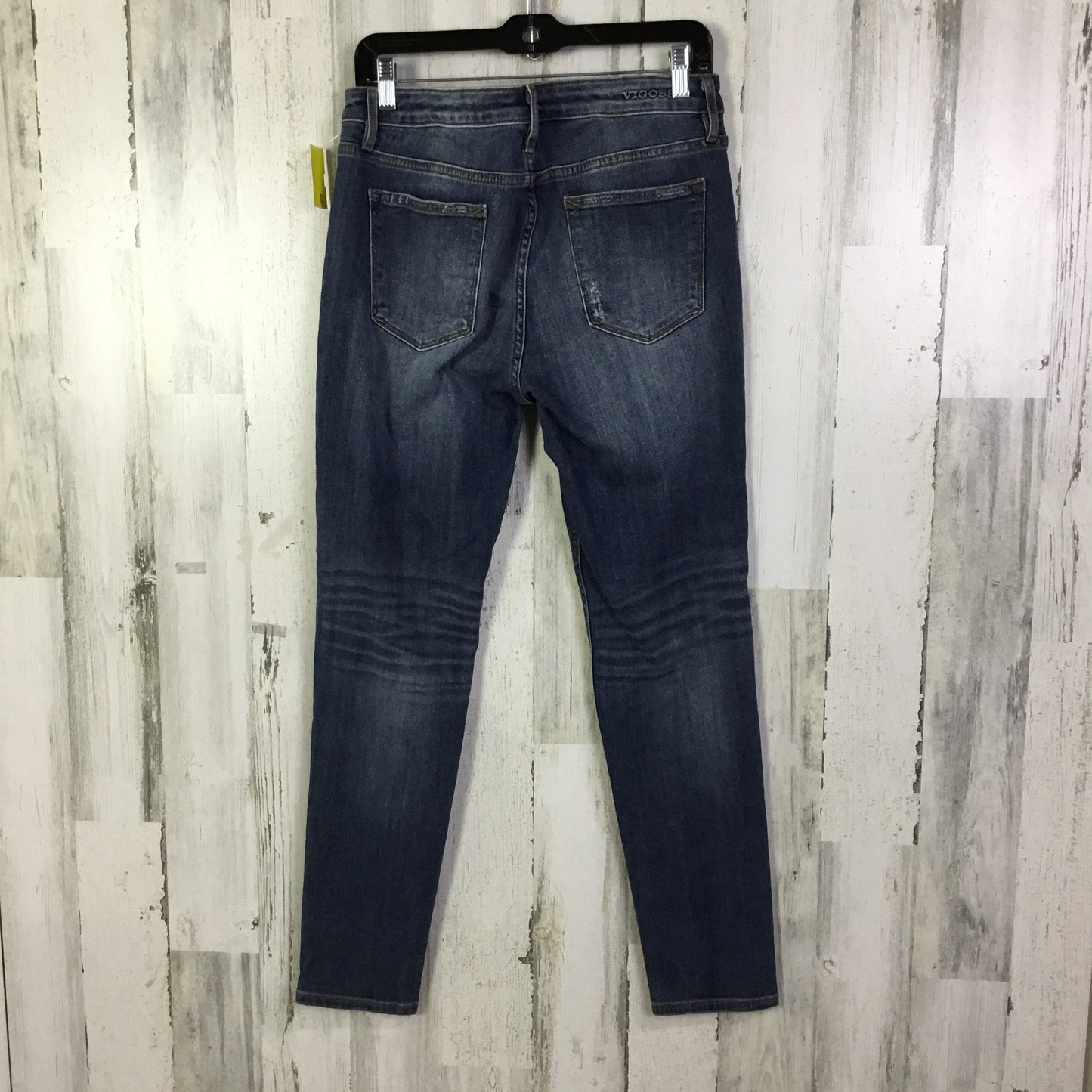 Jeans Skinny By Vigoss In Blue Denim, Size: 10