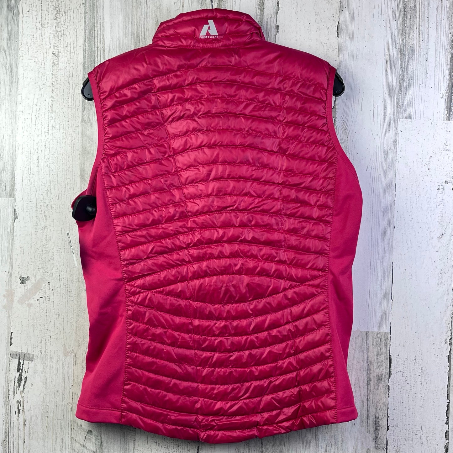 Vest Puffer & Quilted By Eddie Bauer In Red, Size: M