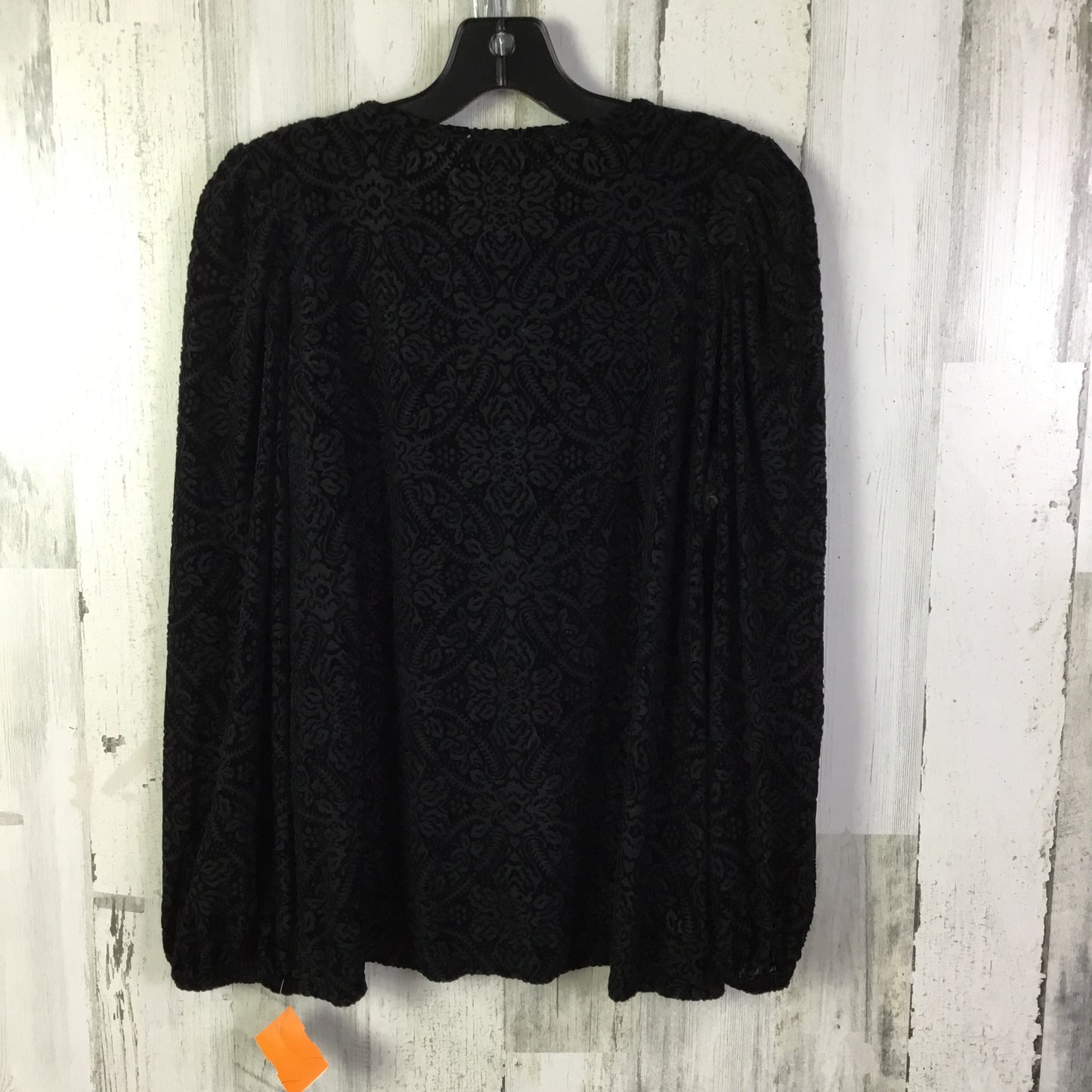 Top Long Sleeve By Loft In Black, Size: S