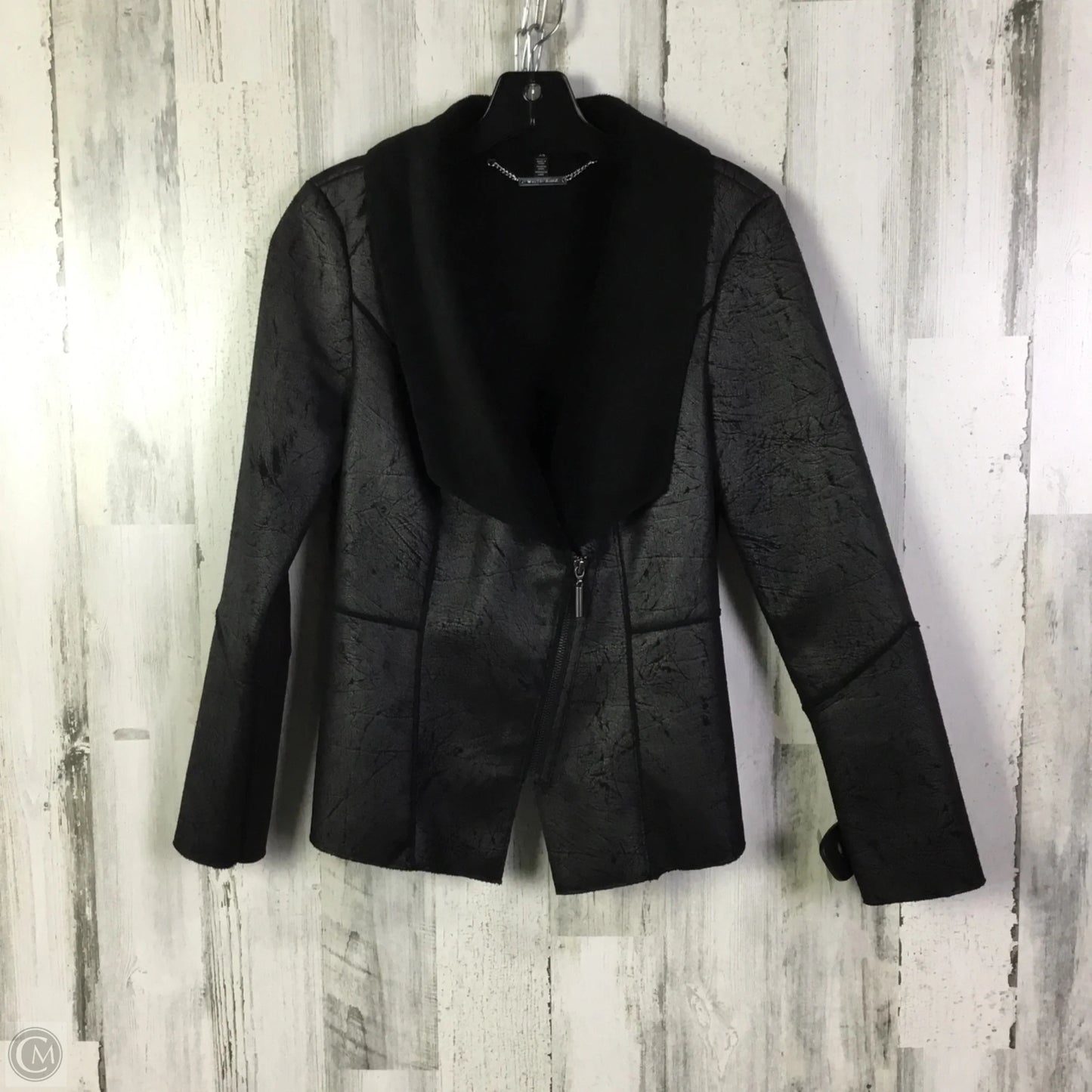 Jacket Moto By White House Black Market In Black, Size: Xs