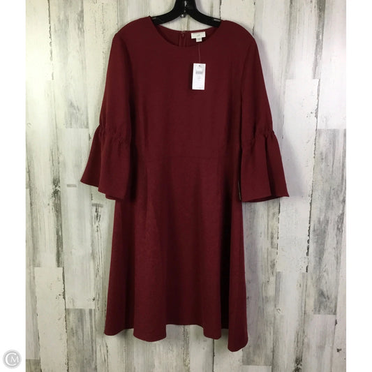 Dress Work By J. Jill In Red, Size: Xl
