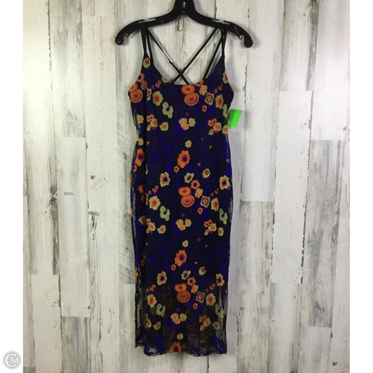 Dress Party Short By Bcbgeneration In Blue & Orange, Size: S
