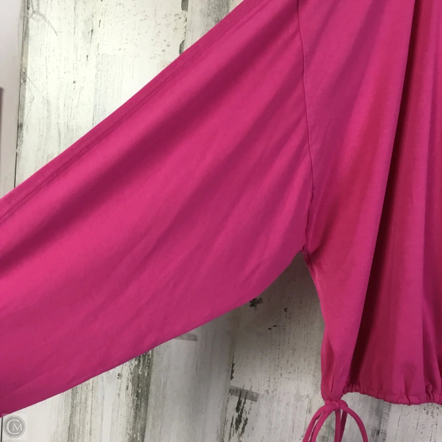 Top Long Sleeve By Athleta In Pink, Size: L