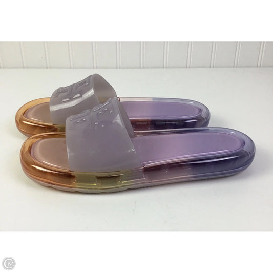 Sandals Designer By Tory Burch In Purple, Size: 8