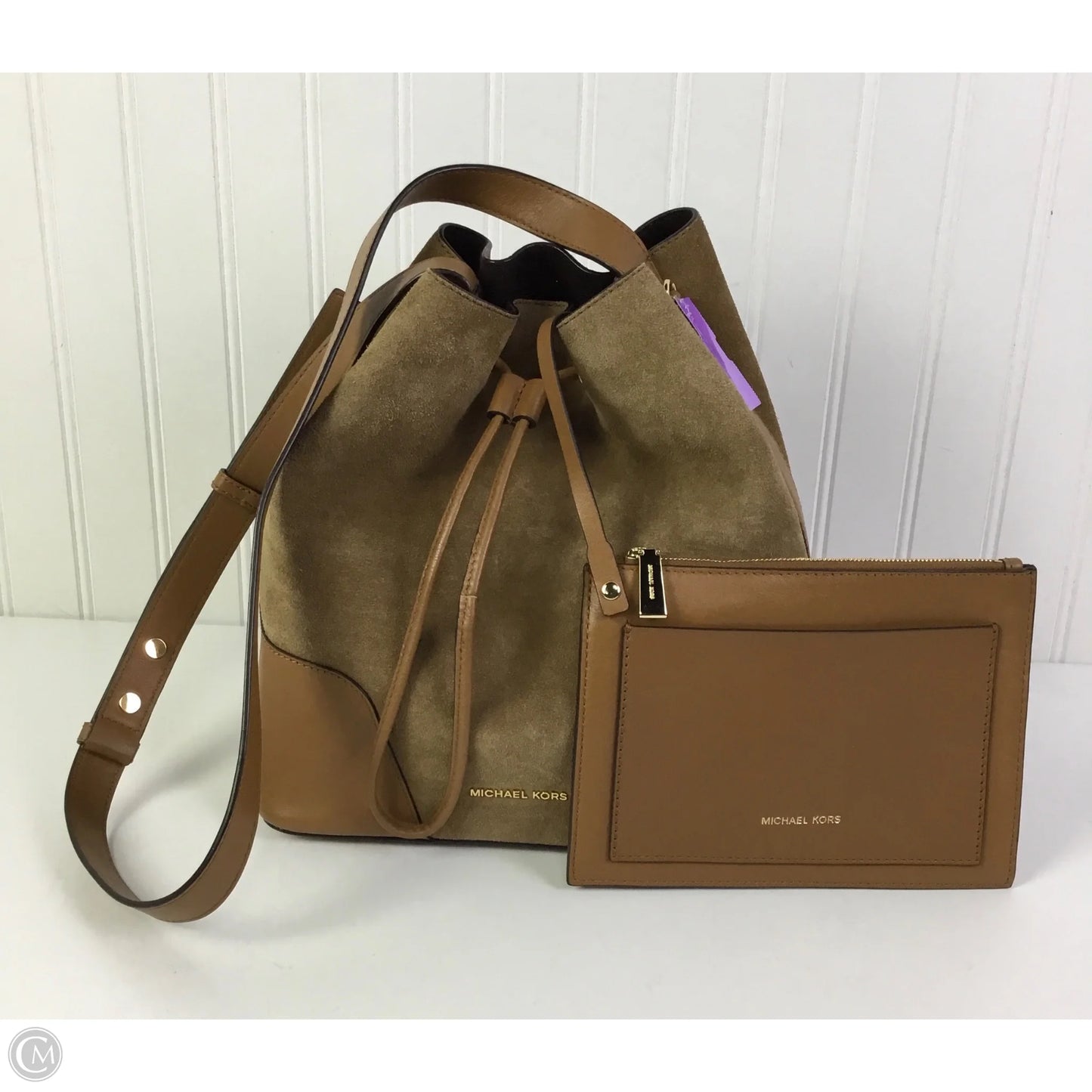 Crossbody Designer By Michael Kors, Size: Medium