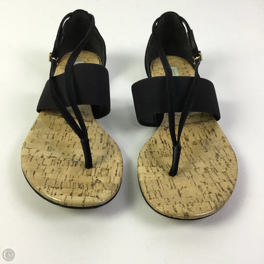 Sandals Designer By Diane Von Furstenberg In Black, Size: 7