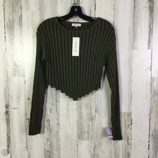 Sweater By Clothes Mentor In Green, Size: S