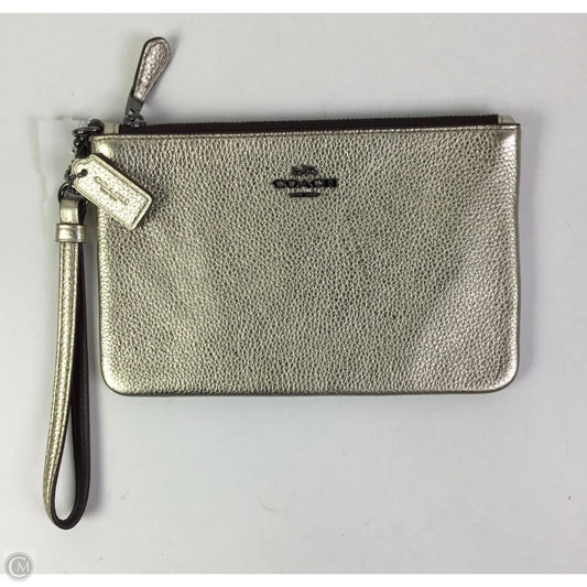 Wristlet Designer By Coach, Size: Medium