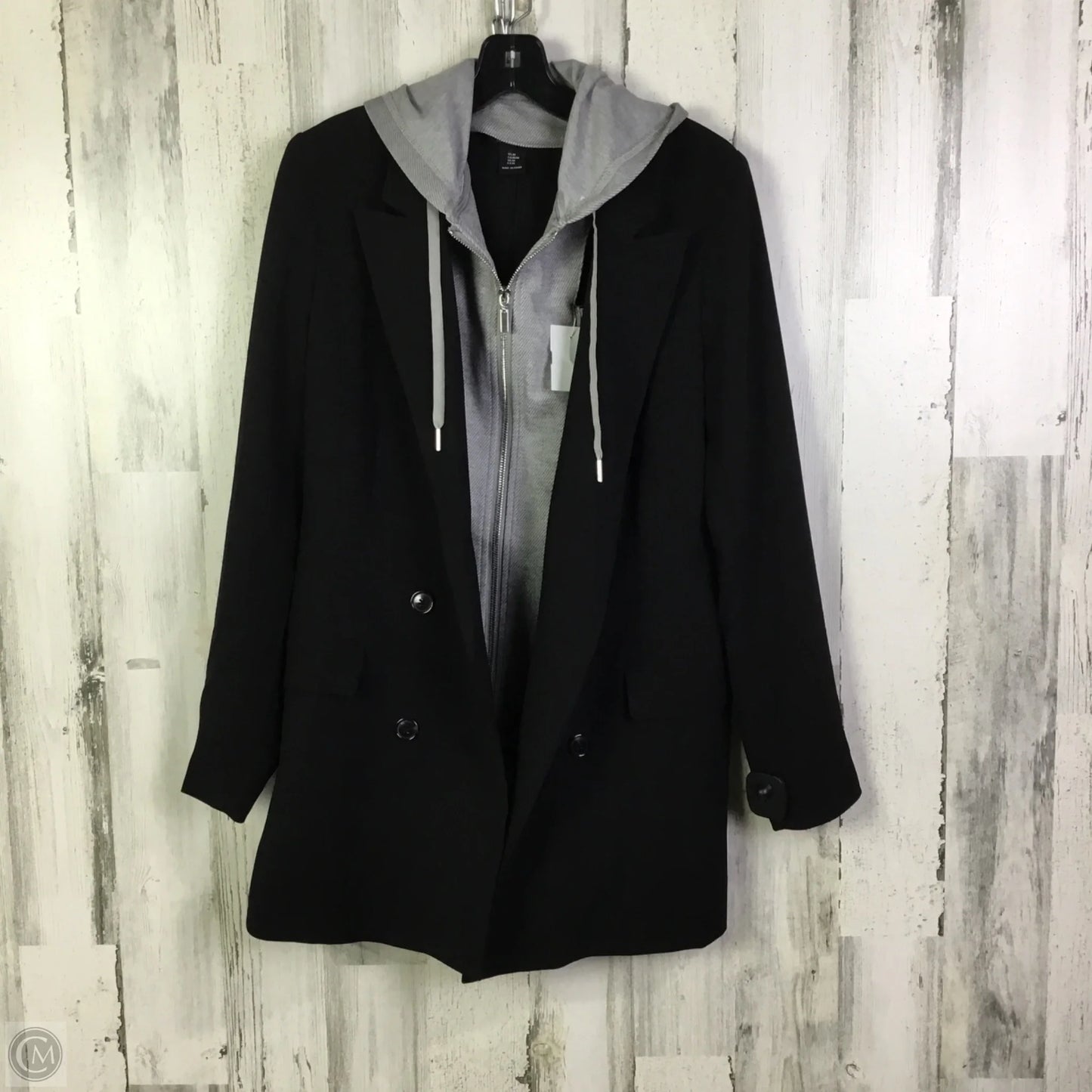 Blazer By Rachel Zoe In Black & Grey, Size: M