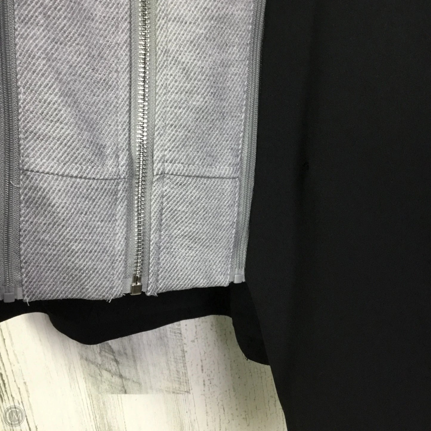 Blazer By Rachel Zoe In Black & Grey, Size: M