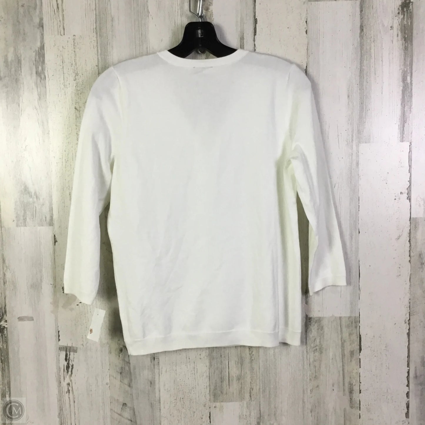 Cardigan By Talbots In White, Size: M