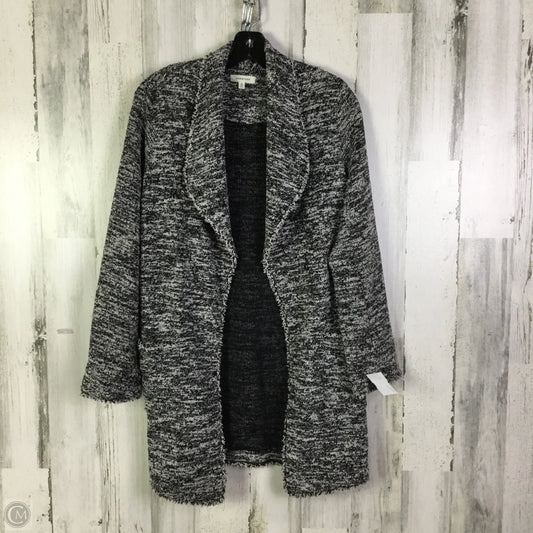Sweater Cardigan By Max Studio In Black & White, Size: S