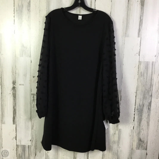 Dress Casual Short By Clothes Mentor In Black, Size: Xxl