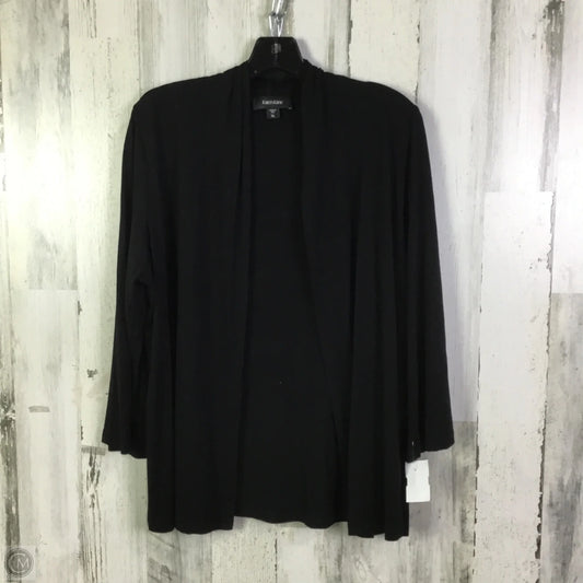 Cardigan By Karen Kane In Black, Size: Xl