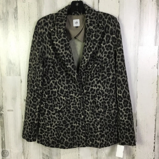 Blazer By Cabi In Leopard Print, Size: S