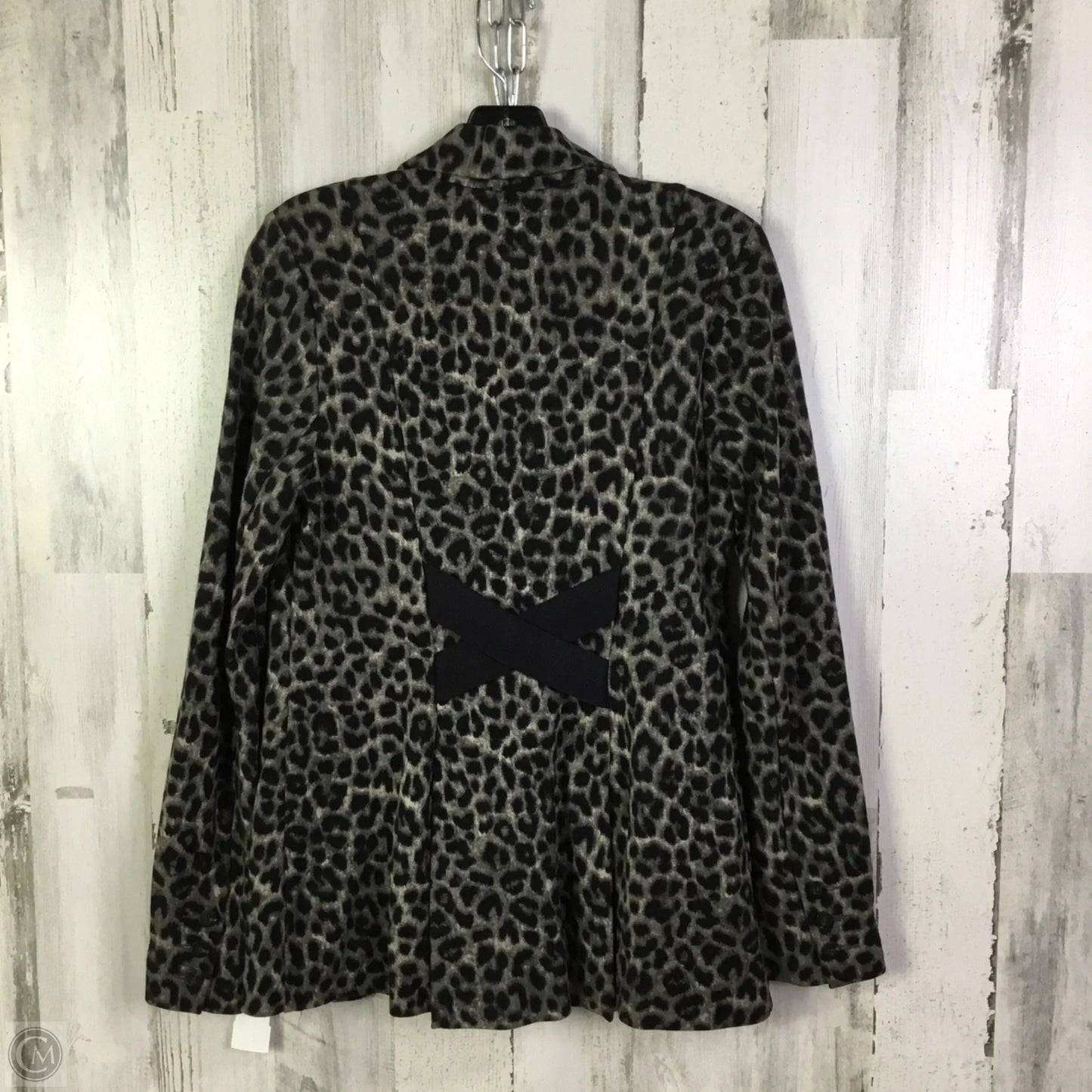 Blazer By Cabi In Leopard Print, Size: S