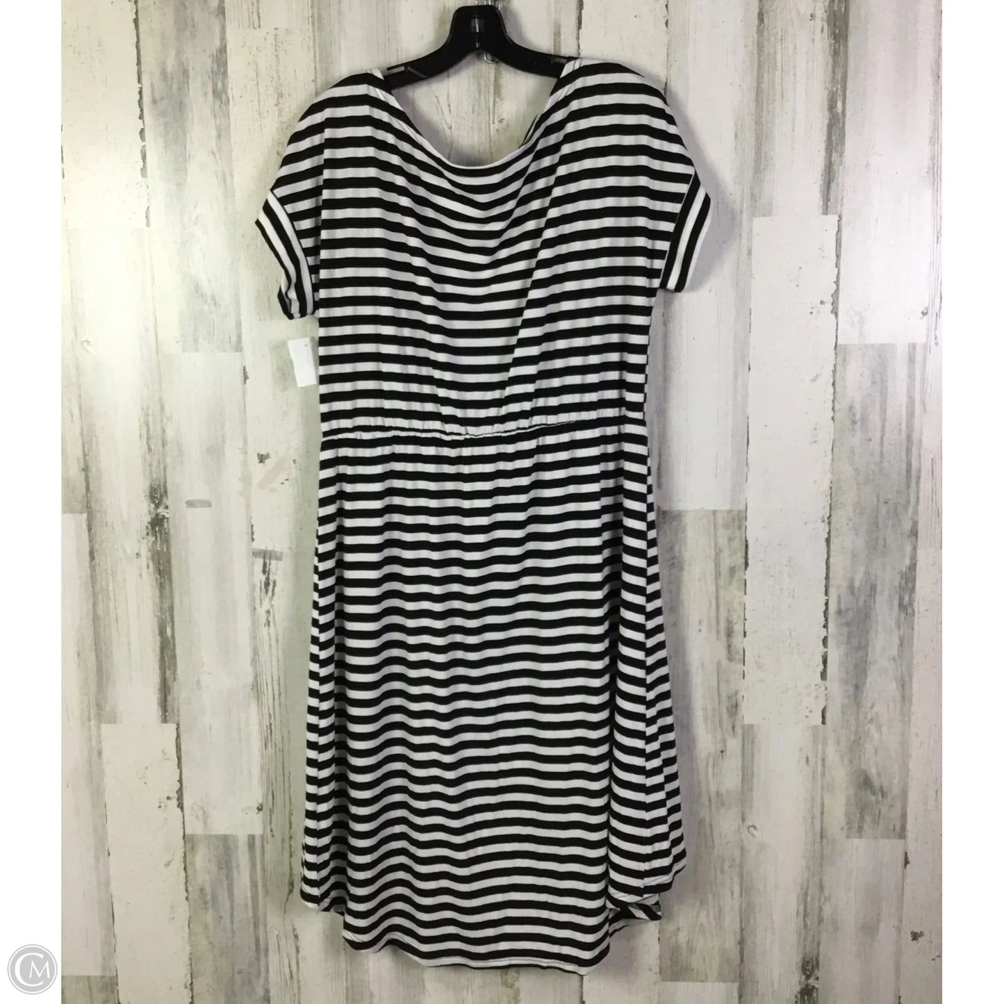 Dress Casual Short By Cmf In Black & White, Size: Xl