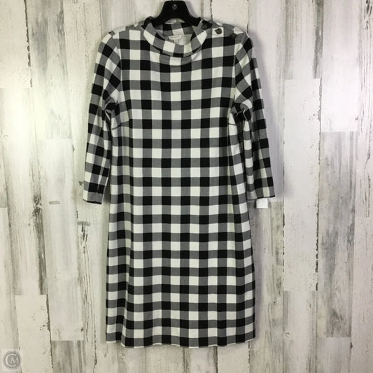 Dress Casual Short By Talbots In Black & White, Size: M