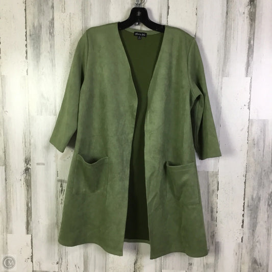 Cardigan By Olivia Blu In Green, Size: S