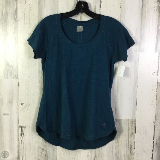 Top Short Sleeve Basic By Calia In Teal, Size: L