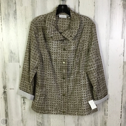Jacket Other By Clothes Mentor In Tan, Size: L