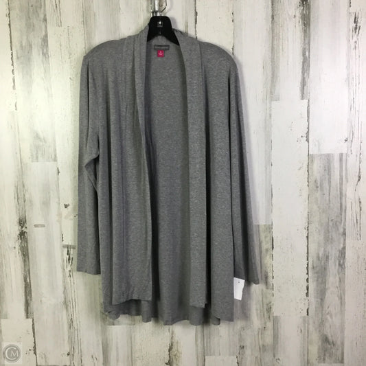 Cardigan By Vince Camuto In Grey, Size: Xl