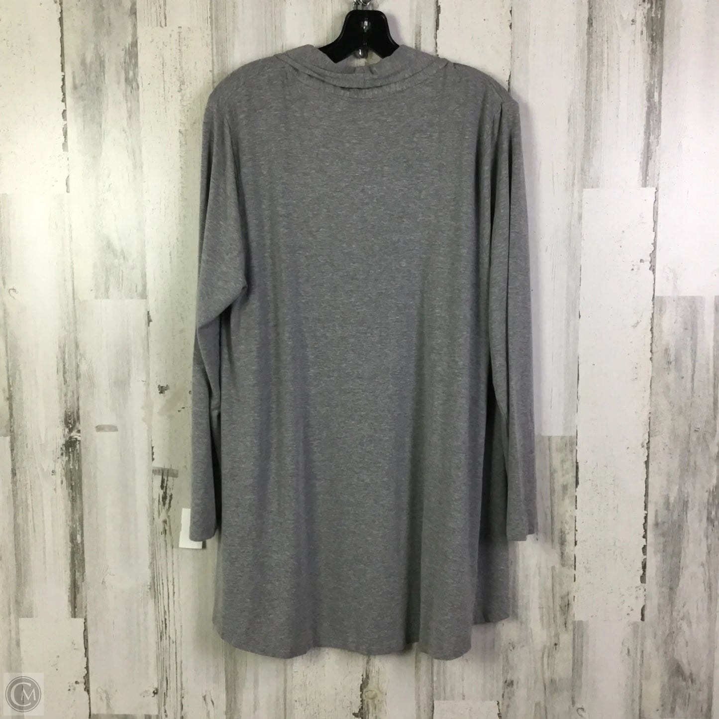 Cardigan By Vince Camuto In Grey, Size: Xl