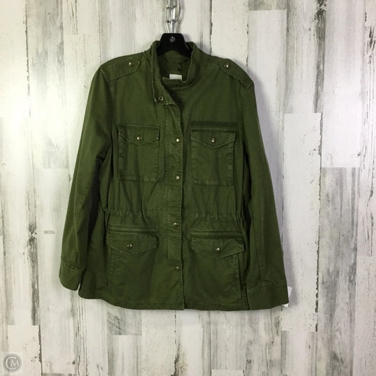 Jacket Utility By Gap In Green, Size: M