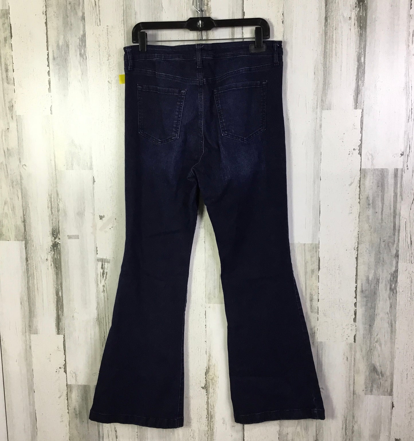 Jeans Flared By Sofia By Sofia Vergara In Blue Denim, Size: 12