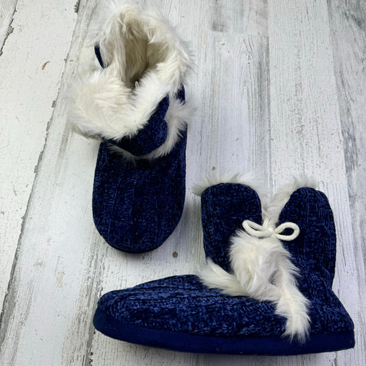 Slippers By Bearpaw In Blue, Size: 8