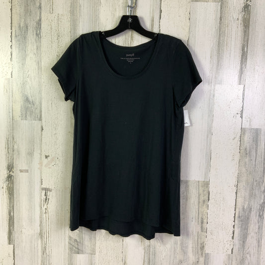 Top Short Sleeve Basic By Pure Jill In Black, Size: S