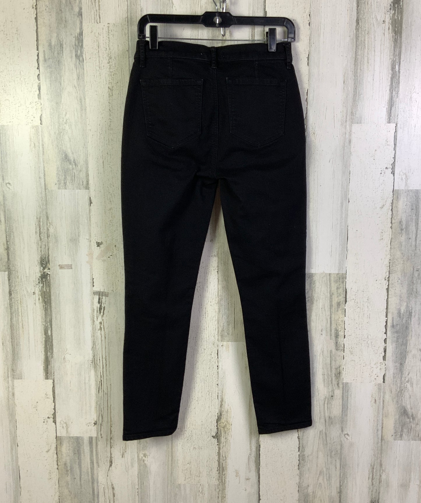 Jeans Skinny By Loft In Black, Size: 4