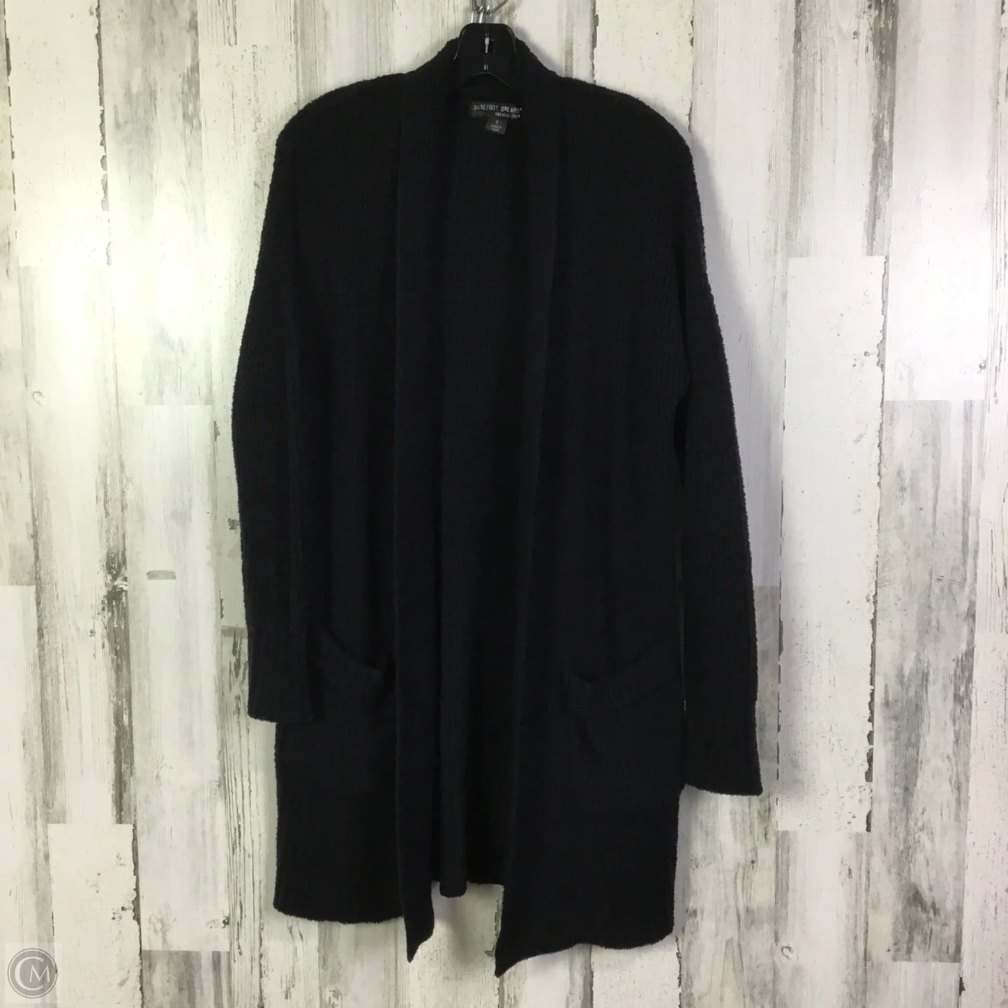 Sweater Cardigan By Barefoot Dreams In Black, Size: S