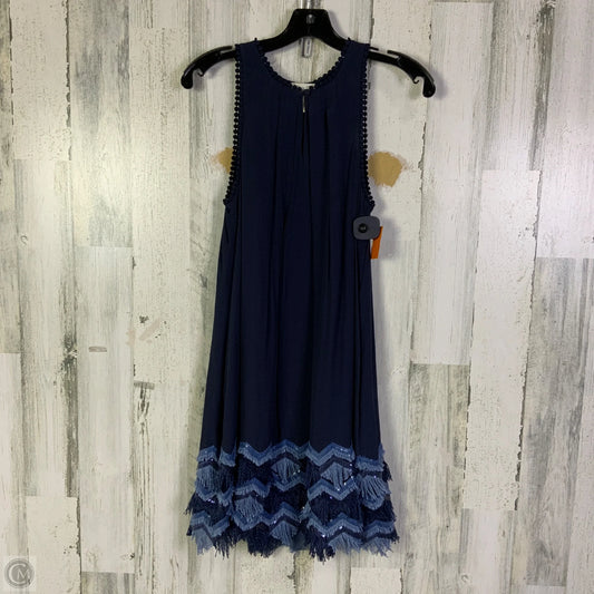 Dress Casual Short By Maeve In Navy, Size: Xxs