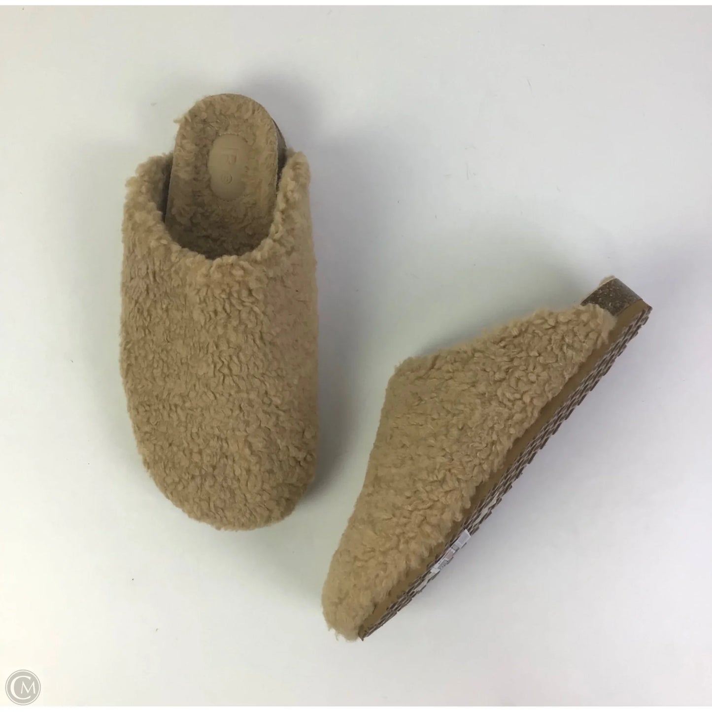 Slippers By Clothes Mentor In Brown, Size: 9