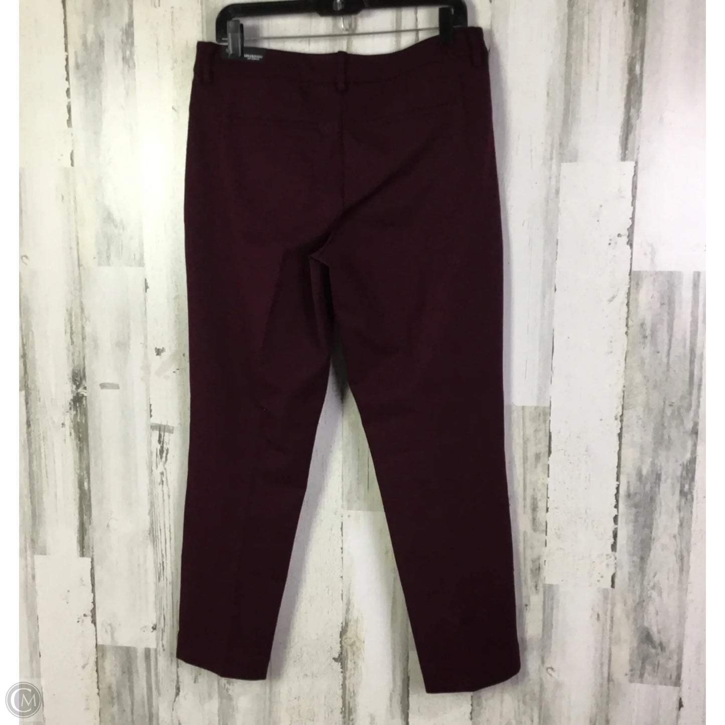 Pants Dress By Liverpool In Maroon, Size: 10