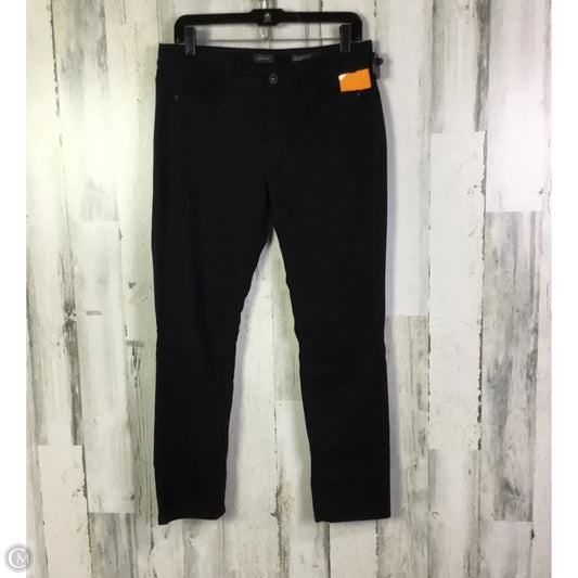 Jeans Straight By J. Jill In Black, Size: 8