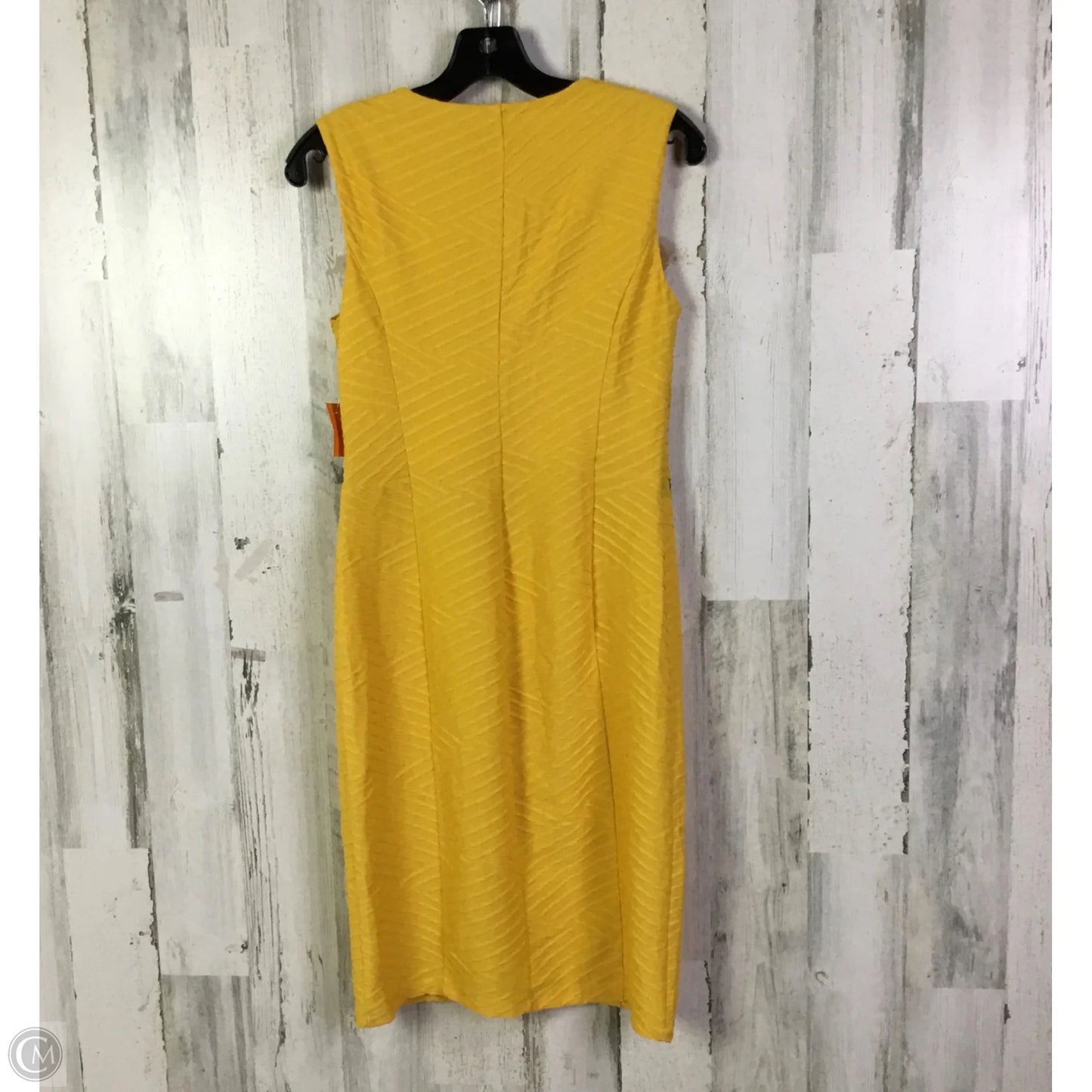 Dress Work By Enfocus In Yellow, Size: S