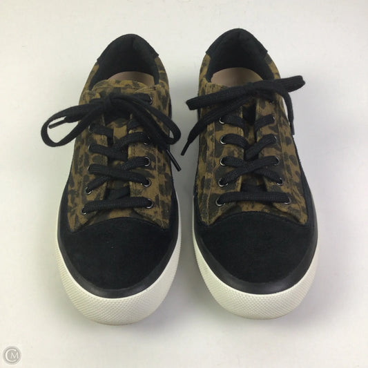 Shoes Sneakers By Clarks In Black & Brown, Size: 8.5