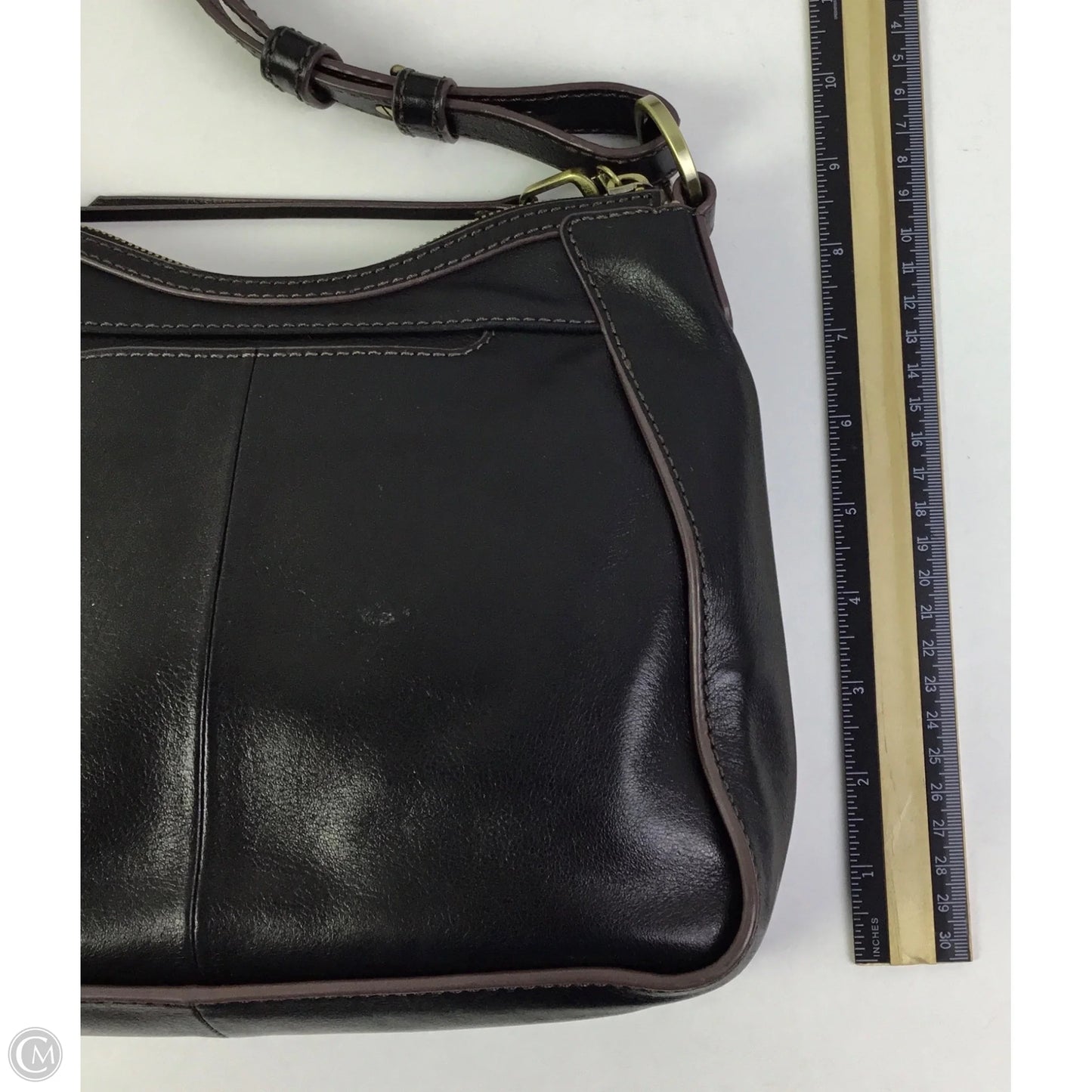 Crossbody Leather By Hobo Intl, Size: Medium