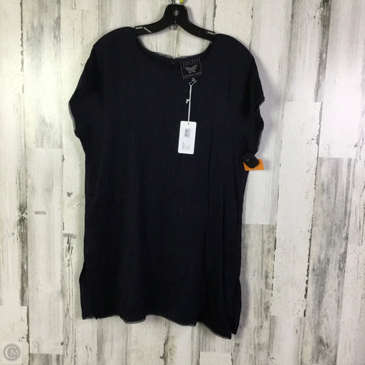 Tunic Short Sleeve By Johnny Was In Navy, Size: Xl