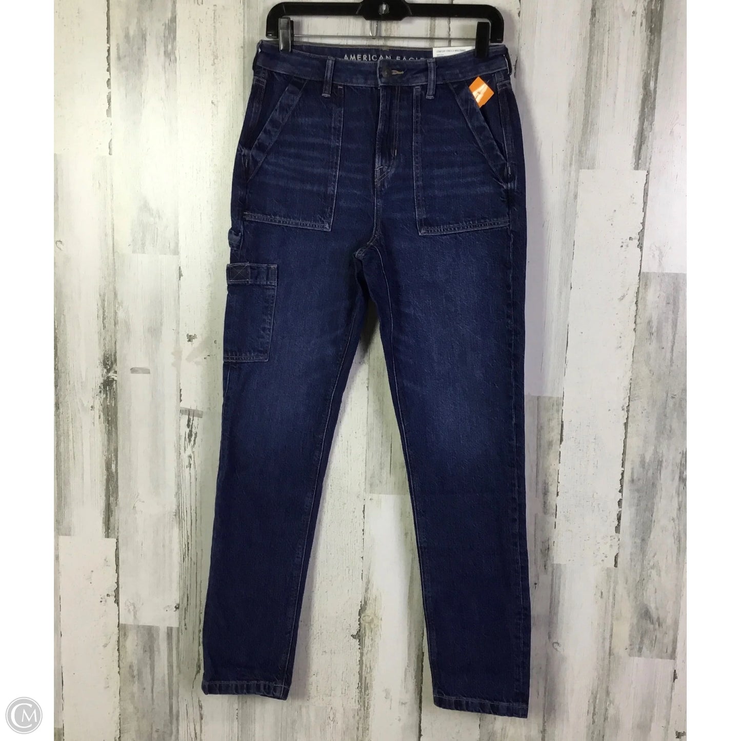 Pants Cargo & Utility By American Eagle In Blue Denim, Size: 4l